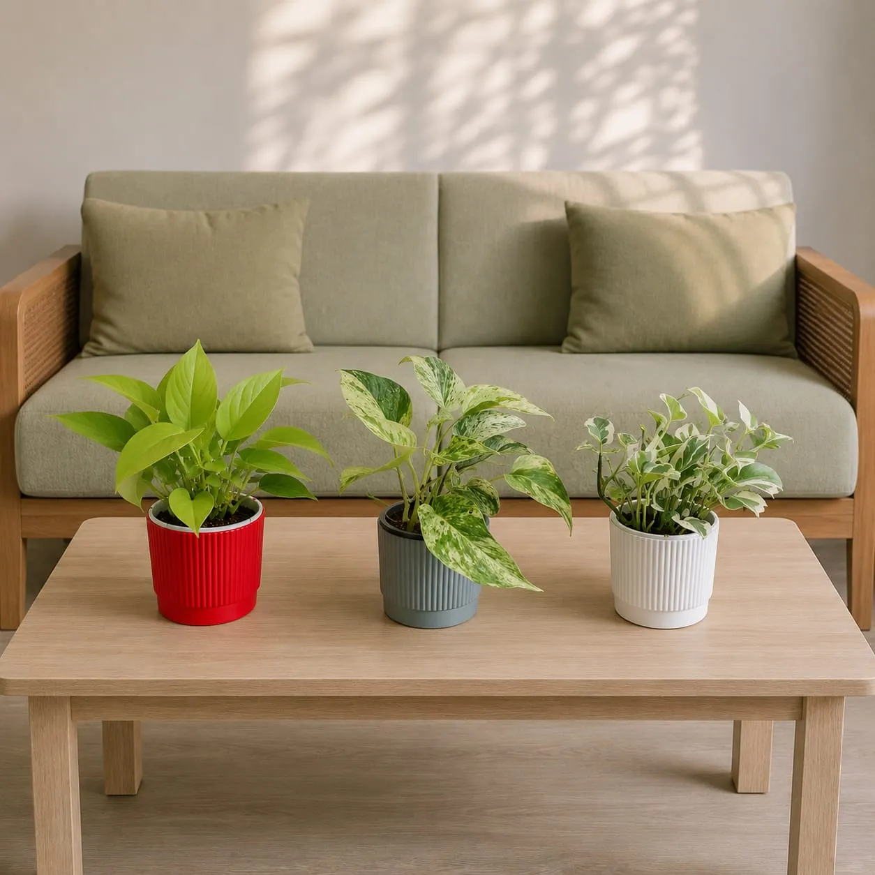variegated money plant combo